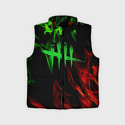 Детский жилет Dead by daylight fire steel / 3D-Красный – фото 1