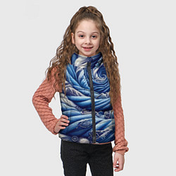 Детский жилет Denim funnel - fashion trend, цвет: 3D-светло-серый — фото 2