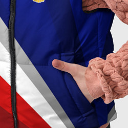 Детский жилет Россия - униформа федерации, цвет: 3D-светло-серый — фото 2