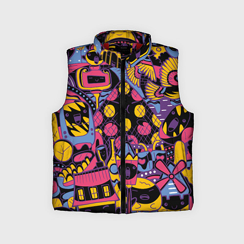 Детский жилет О Париж / 3D-Красный – фото 1