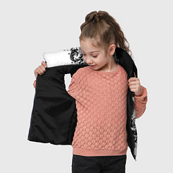 Детский жилет Одни из нас узор блэк, цвет: 3D-черный — фото 2