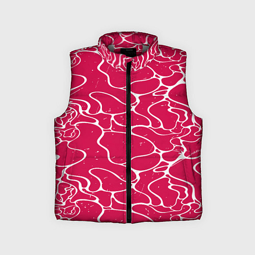 Детский жилет Яркий абстрактный паттерн для спорта / 3D-Светло-серый – фото 1