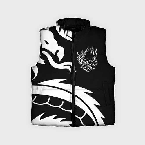 Детский жилет Samurai dragon steel japan / 3D-Черный – фото 1