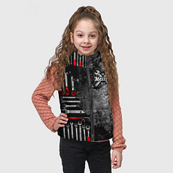Детский жилет Лучший мастер, цвет: 3D-черный — фото 2