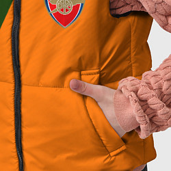 Детский жилет Arsenal geometry steel, цвет: 3D-черный — фото 2