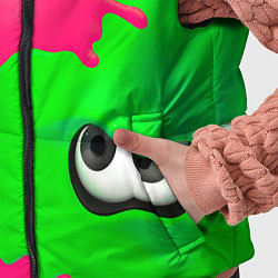 Детский жилет Глаза монстров, цвет: 3D-черный — фото 2