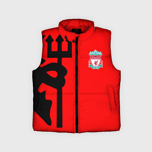 Детский жилет Liverpool fc sport steel / 3D-Красный – фото 1