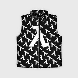 Детский жилет Half liife logo pattern