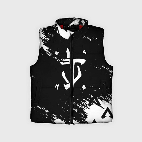 Детский жилет Doom палач лого / 3D-Красный – фото 1