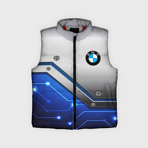 Детский жилет BMW geometry nano / 3D-Красный – фото 1