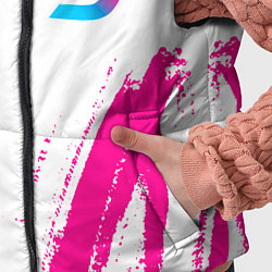 Детский жилет Deadlock neon gradient style вертикально, цвет: 3D-черный — фото 2