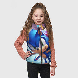 Детский жилет Sonic 1, цвет: 3D-черный — фото 2