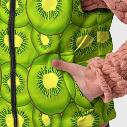 Детский жилет Киви цветной паттерн, цвет: 3D-светло-серый — фото 2