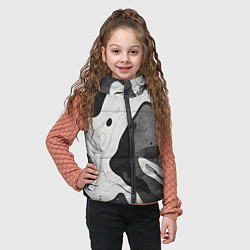 Детский жилет Камуфляж темный, цвет: 3D-черный — фото 2