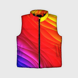 Детский жилет Абстрактные волны текстура