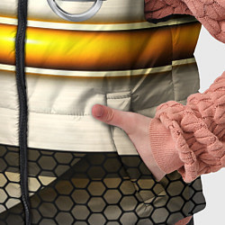 Детский жилет Nissan sport avto metal, цвет: 3D-красный — фото 2