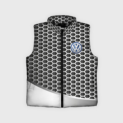 Детский жилет Volkswagen metal motors / 3D-Черный – фото 1