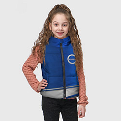 Детский жилет Volvo automobile metal, цвет: 3D-светло-серый — фото 2