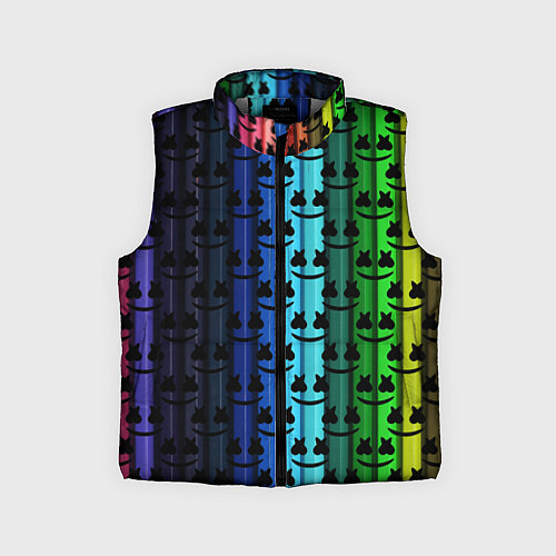 Детский жилет Marshmello gradient / 3D-Светло-серый – фото 1