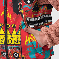 Детский жилет Абстракция в стиле баския, цвет: 3D-черный — фото 2