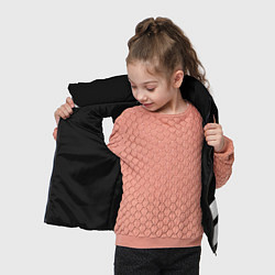 Детский жилет Juventus line white, цвет: 3D-черный — фото 2