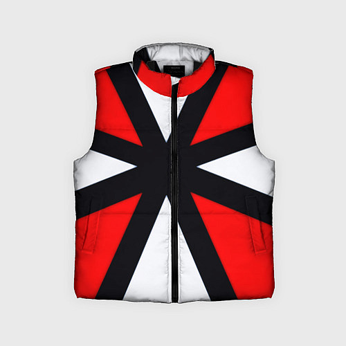 Детский жилет Полосы амбрелла / 3D-Черный – фото 1