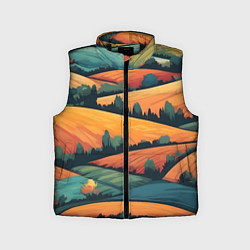 Детский жилет Поля луга