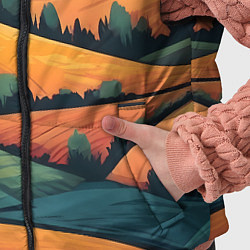 Детский жилет Поля луга, цвет: 3D-черный — фото 2