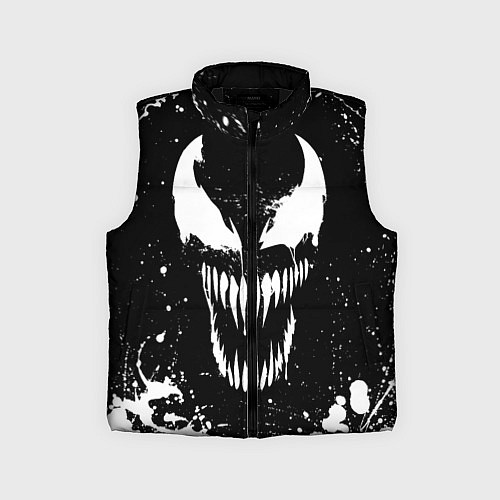 Детский жилет Venom logo / 3D-Черный – фото 1