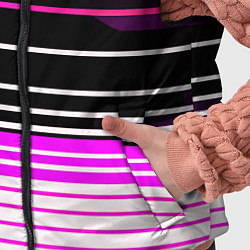 Детский жилет Разноцветные вертикальные линии, цвет: 3D-светло-серый — фото 2