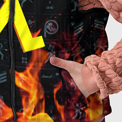 Детский жилет Half life fere steel, цвет: 3D-светло-серый — фото 2