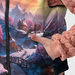 Детский жилет Fantasy river village, цвет: 3D-светло-серый — фото 2