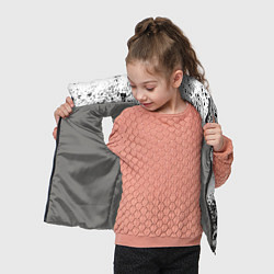 Детский жилет Arctic Monkeys - Графический хаос, цвет: 3D-светло-серый — фото 2