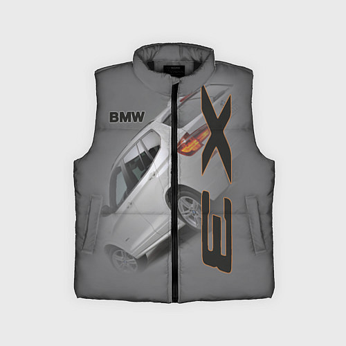Детский жилет BMW X3 / 3D-Черный – фото 1