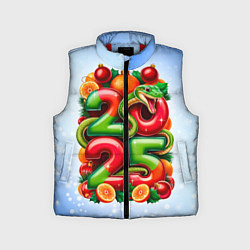 Детский жилет Змеи к нам приходят 2025, цвет: 3D-красный