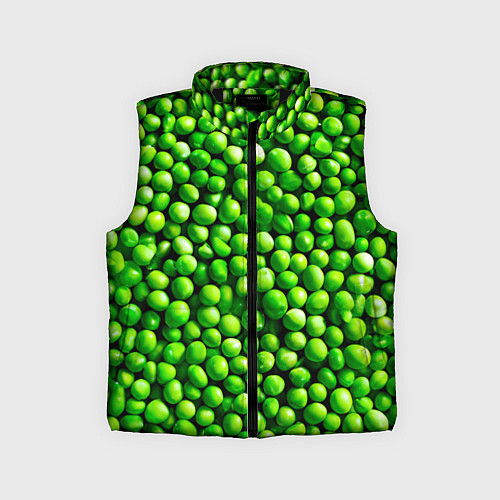 Детский жилет Горошек / 3D-Черный – фото 1