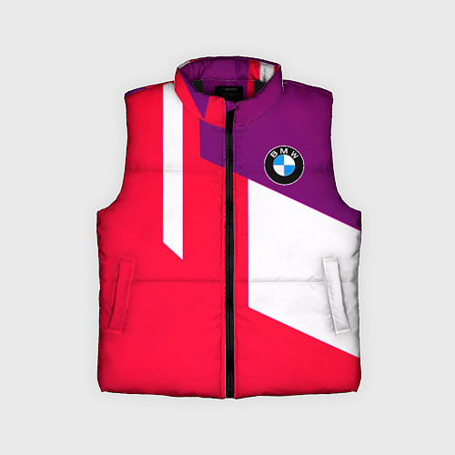 Детский жилет BMW geometry sport / 3D-Черный – фото 1