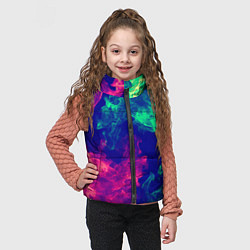 Детский жилет Огненный стиль текстура, цвет: 3D-красный — фото 2