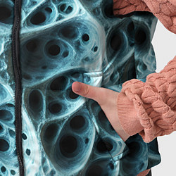 Детский жилет Белая пористая структура, цвет: 3D-черный — фото 2