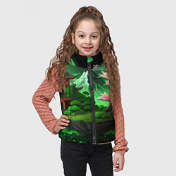 Детский жилет Green nature Japan, цвет: 3D-красный — фото 2