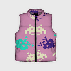 Детский жилет Пиксели фильтр