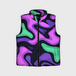 Детский жилет Разноцветный эмоциональный камуфлляж