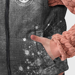 Детский жилет Chelsea - grey gradient вертикально, цвет: 3D-черный — фото 2