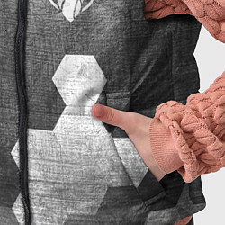 Детский жилет Dead Space - grey gradient вертикально, цвет: 3D-черный — фото 2