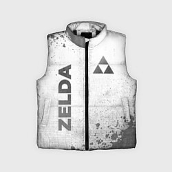 Детский жилет Zelda - white gradient вертикально, цвет: 3D-черный