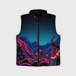Детский жилет Psychedelic music art