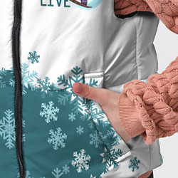 Детский жилет Сноуборд это жизнь, цвет: 3D-черный — фото 2