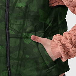 Детский жилет Абстракция - strange camouflage, цвет: 3D-черный — фото 2