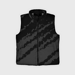 Детский жилет The color is black and gray, цвет: 3D-светло-серый