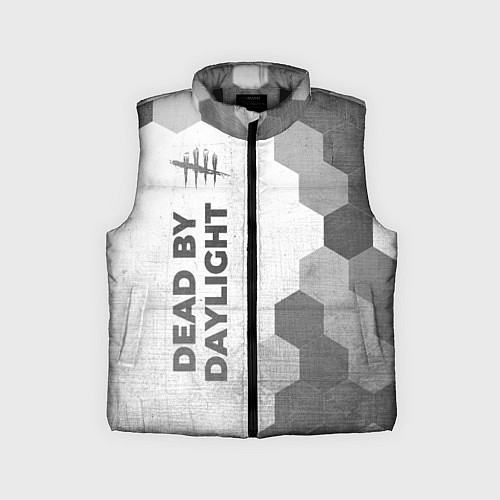 Детский жилет Dead by Daylight - white gradient по-вертикали / 3D-Черный – фото 1